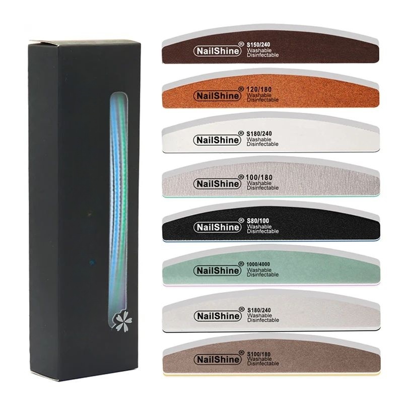 Photo Acrylic Block - Professional Nail File Buffer Kit, polimento