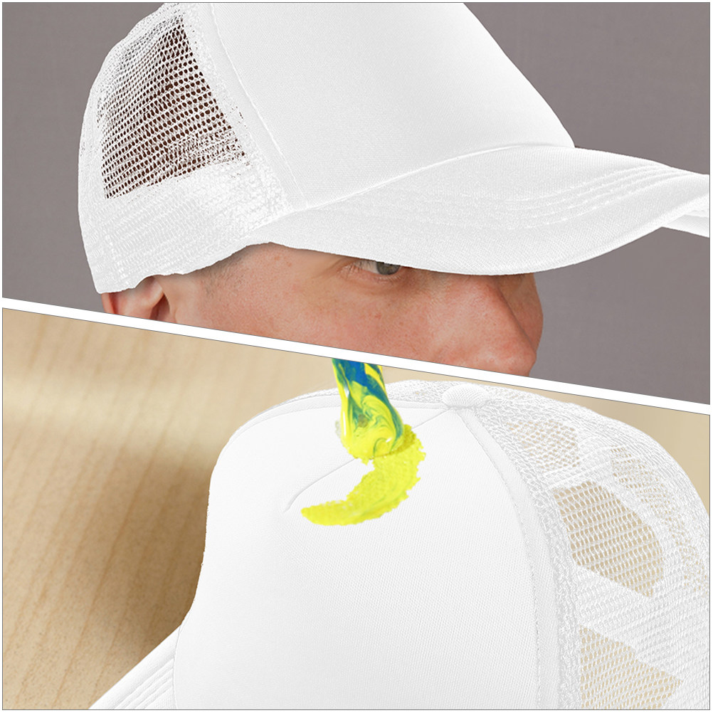 Hat Sublimation Blank - 5 Bonés de Beisebol em Malha