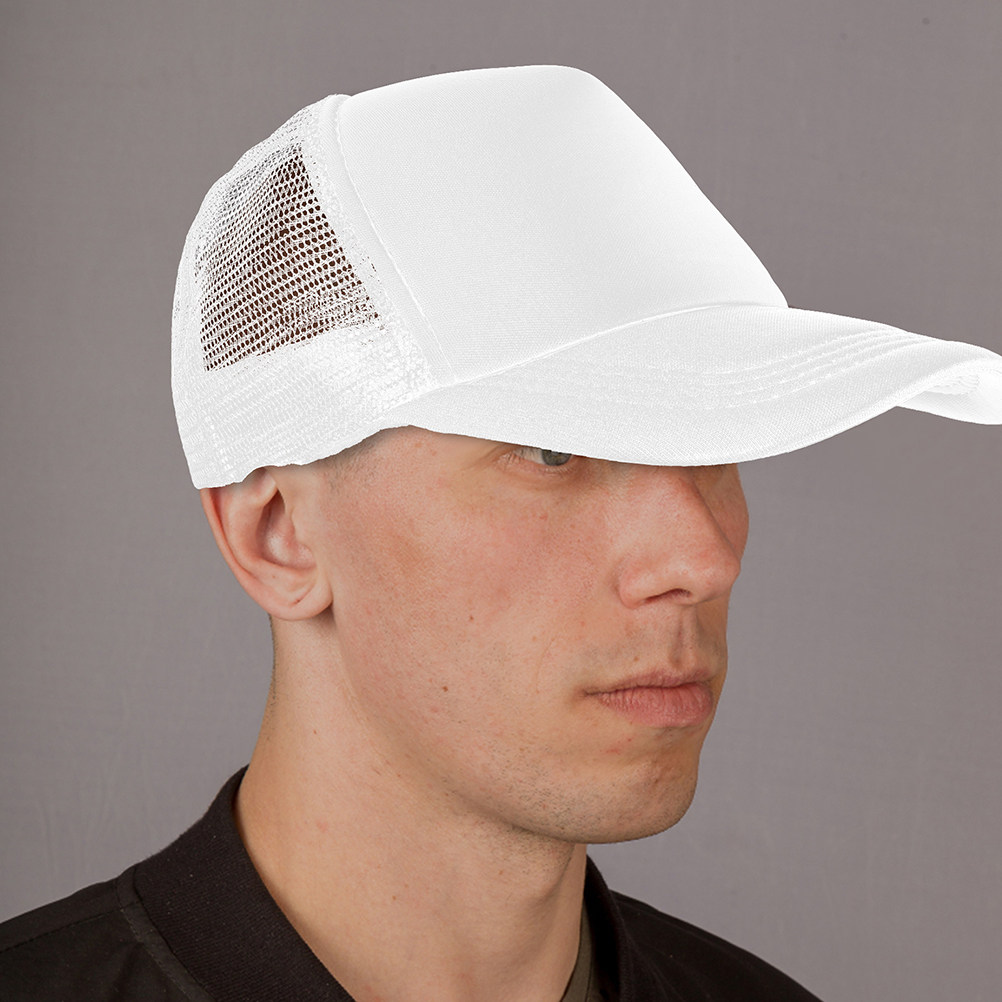 Hat Sublimation Blank - 5 Bonés de Beisebol em Malha