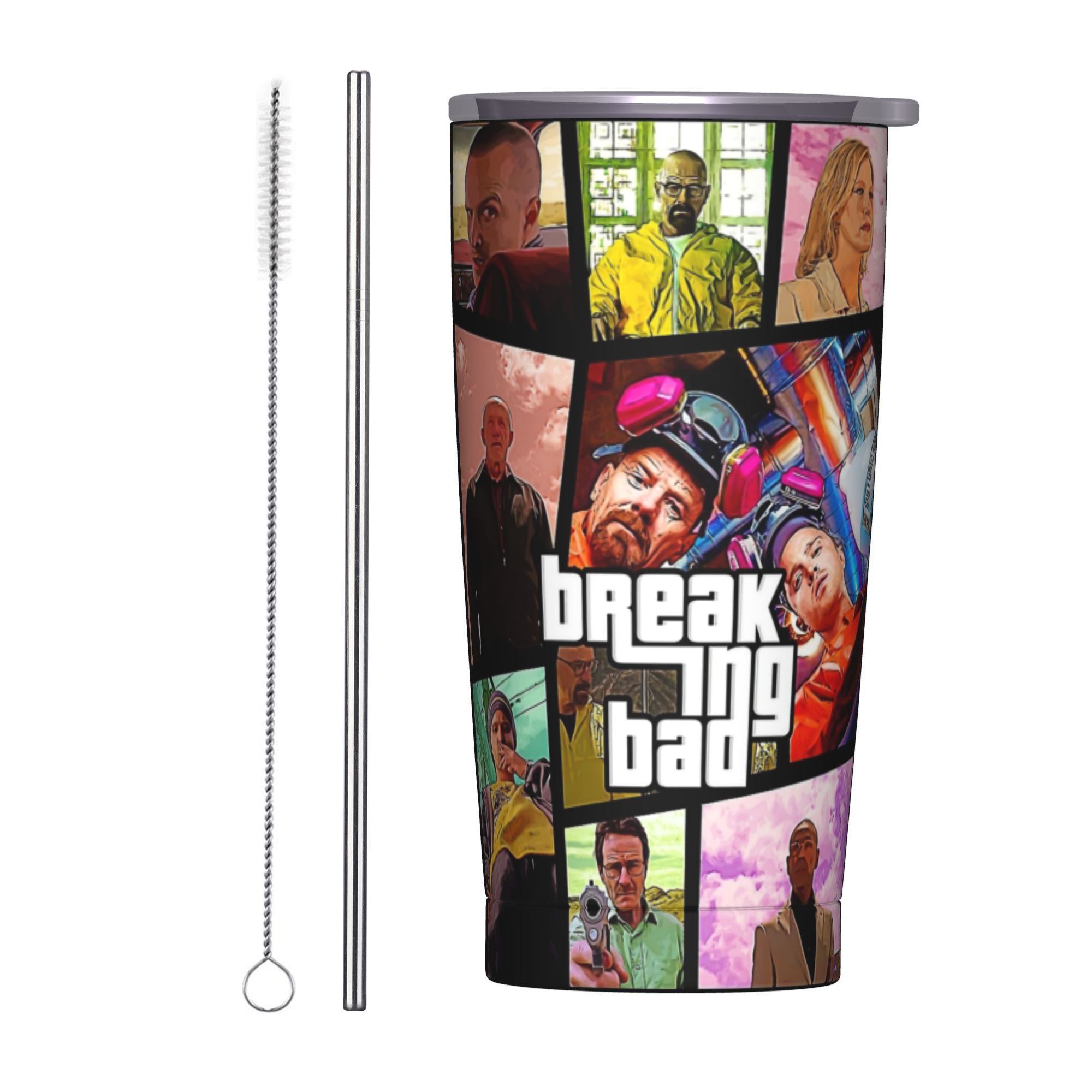 Copo Térmico Isolado Breaking  - Tumbler 20Oz White avaliação e preço