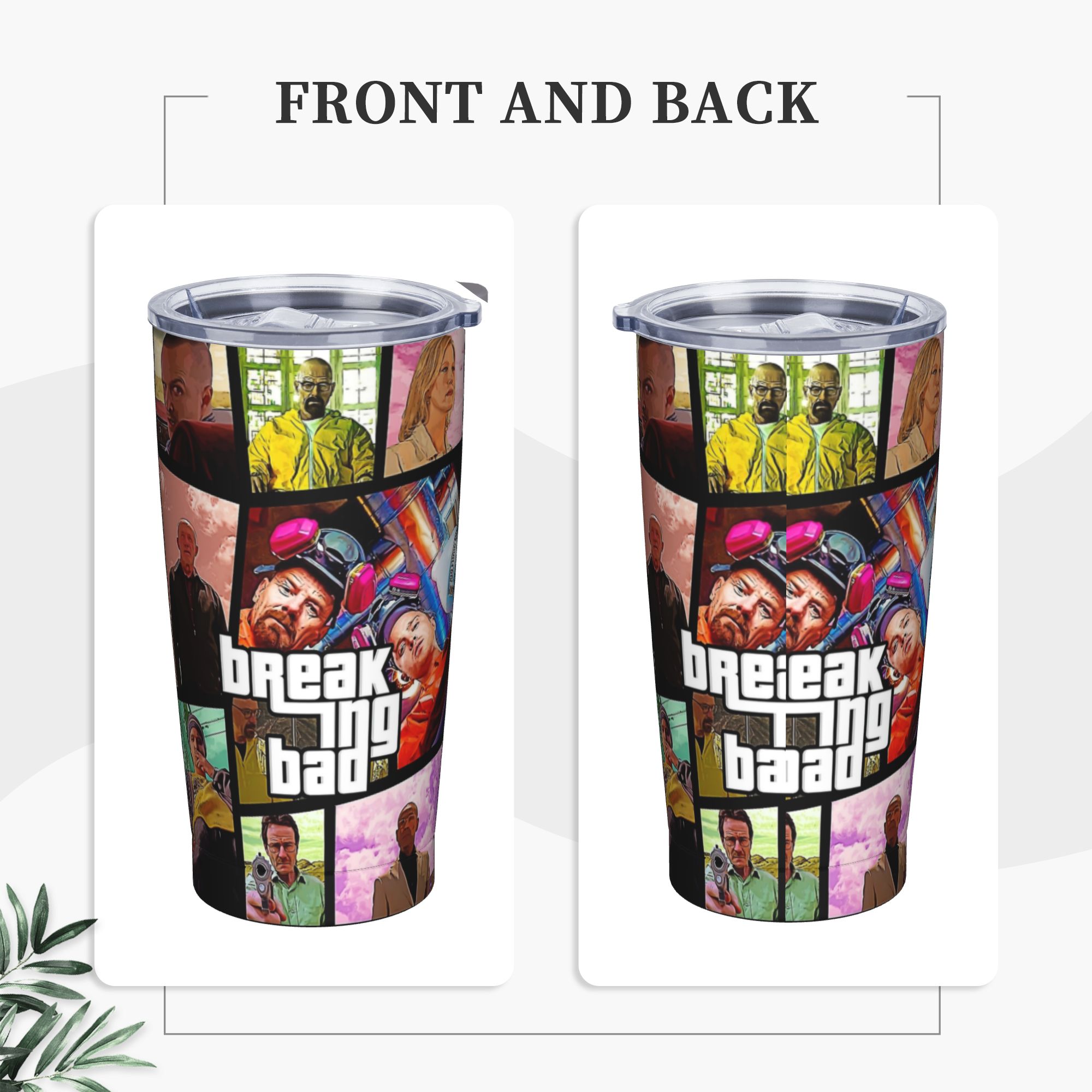Copo Térmico Isolado Breaking  - Tumbler 20Oz White avaliação e preço