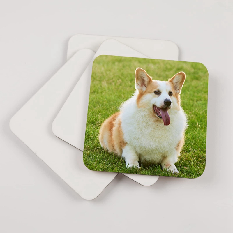 18 Peças de Porta-Copos Quadra - Coaster Sublimation Blank avaliação e preço