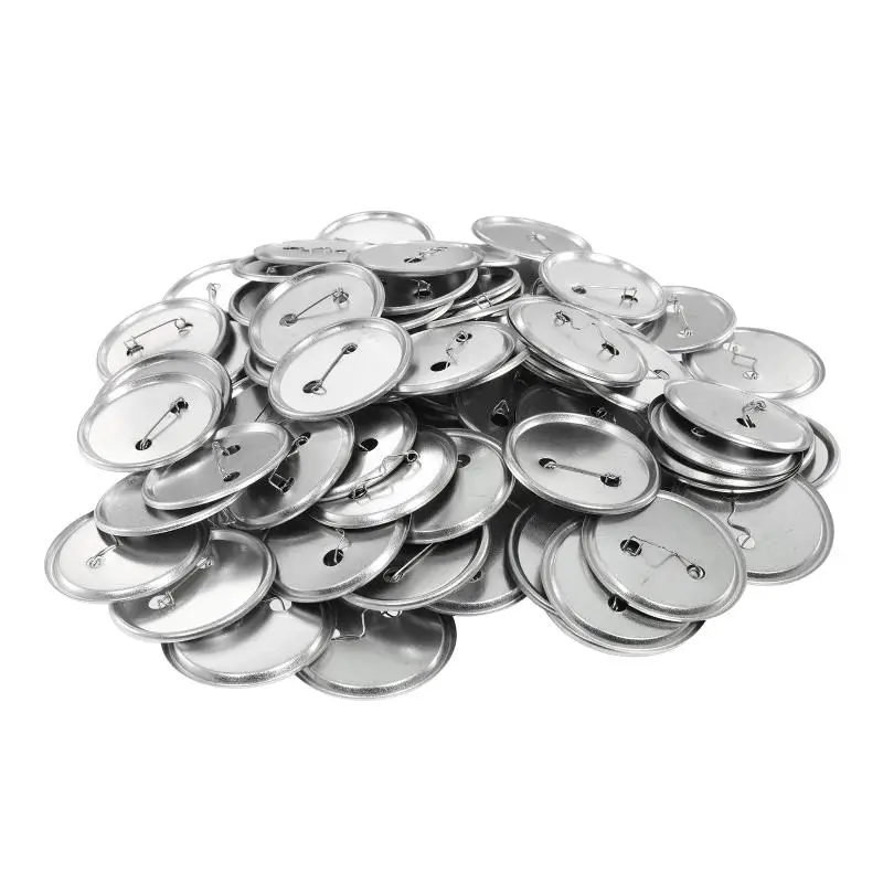 100 Peças de Bases para Crachá - Button Badge Blank avaliação e preço