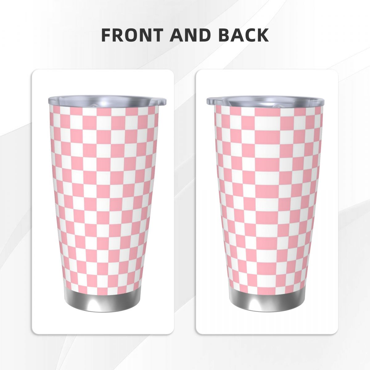 Copo de aço inoxidável com pad - Tumbler 20Oz White avaliação e preço