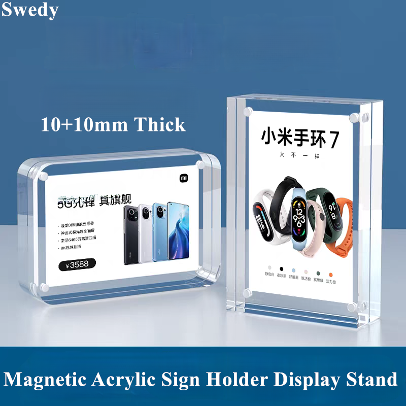 5 Peças Suporte Magnético de A - Photo Acrylic Block avaliação e preço