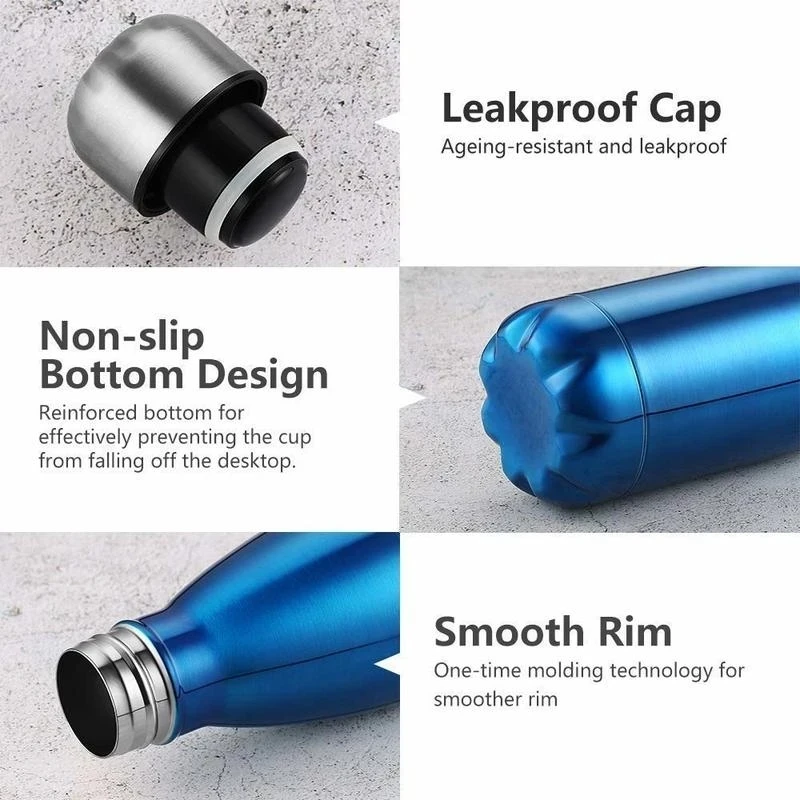 Garrafa térmica a vácuo isolad - Water Bottle Blank avaliação e preço