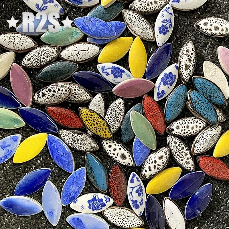 100g cor misturada irregular c - Ceramic Tile Blank avaliação e preço