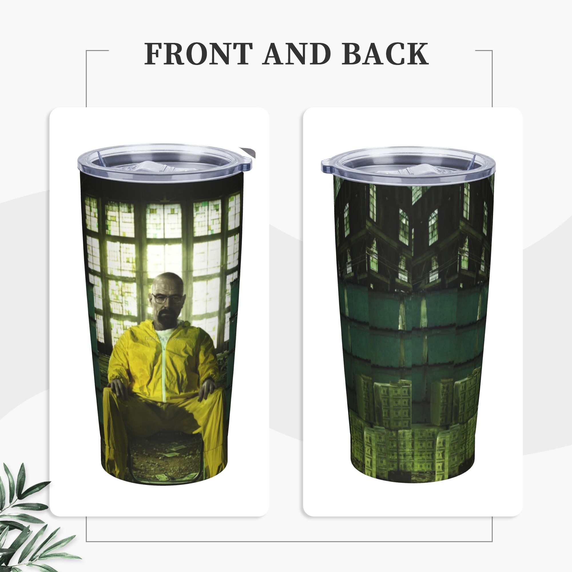 Copo Térmico Breaking Bad Walt - Tumbler 20Oz White avaliação e preço